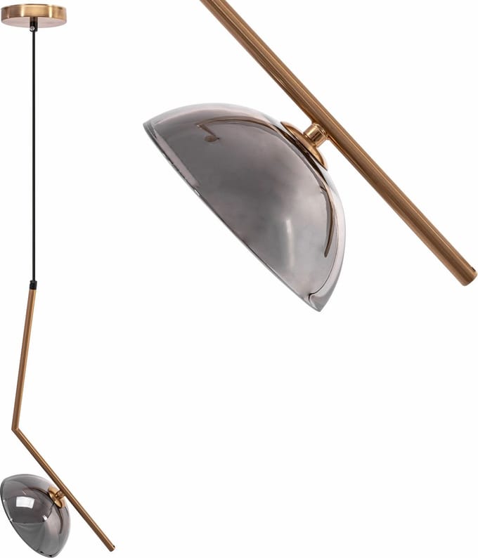 Toolight App1086-1Cp Hanglamp Goud 40X15X110Cm