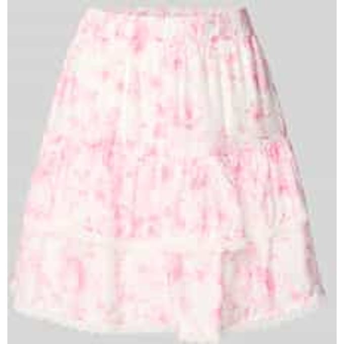 Uitlopende rok van viscosemix model 'BLISS'