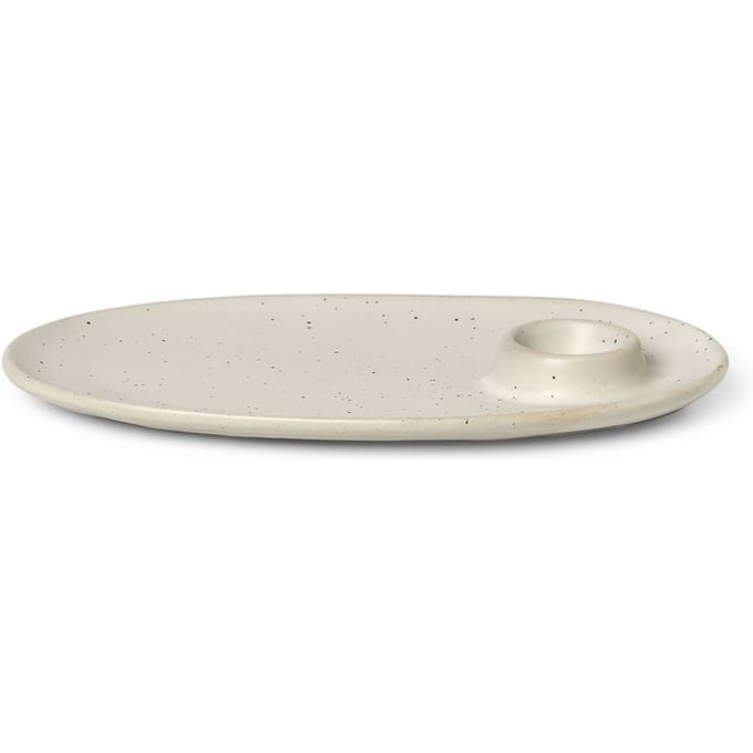 Ferm Living - Flow Ontbijtbord - wit
