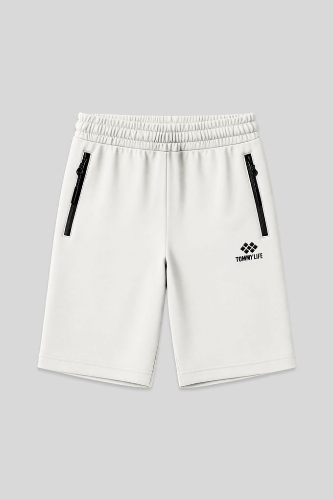 Heren Regular-fit Gebreide Sweatshorts