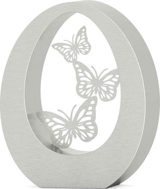 Urnencenter© RVS Urn Vlinder - 0.9 Liter
