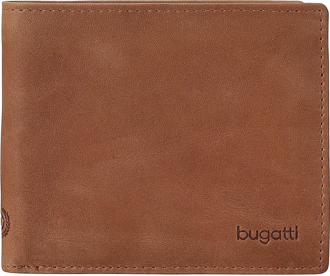 Bugatti Volo Portemonnee Leer 11 cm - Jongens - Horizontaal - cognac