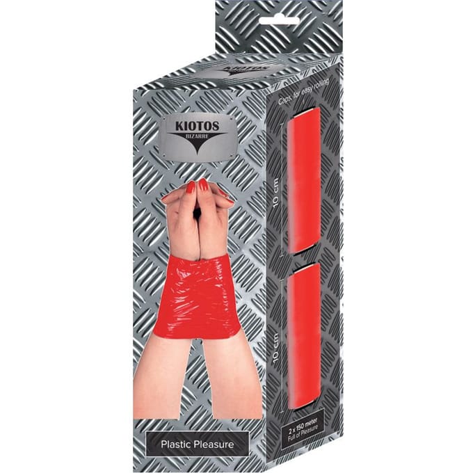 Bondage Pleasure Tape 150 meter - Rood
