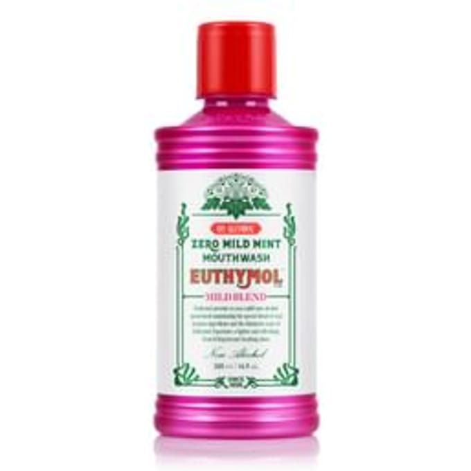 EUTHYMOL - Zero Mild Mint Mouthwash 2025 Version - 500ml