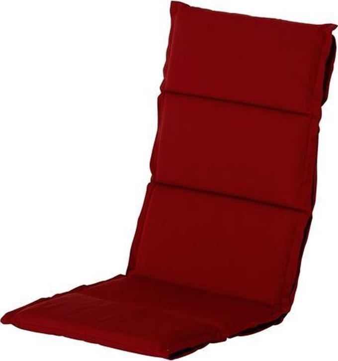 Hartman dun hoog tuinkussen Havana 123x50x5 cm - rood