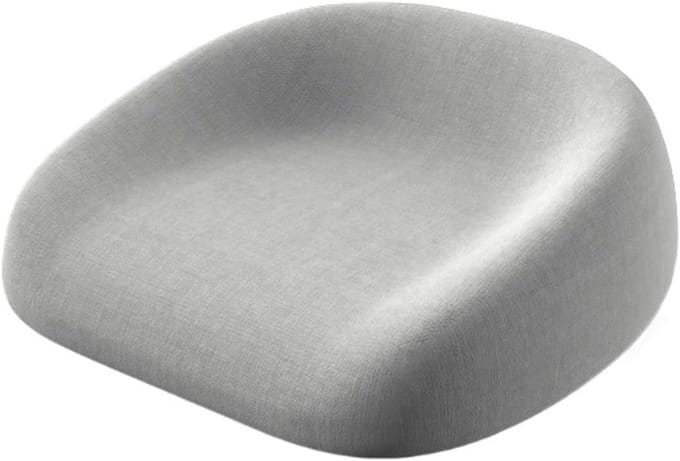 Eetkamerstoelkussens Verdikte eetkamerstoelkussens (matgrijs dikte 12CM)