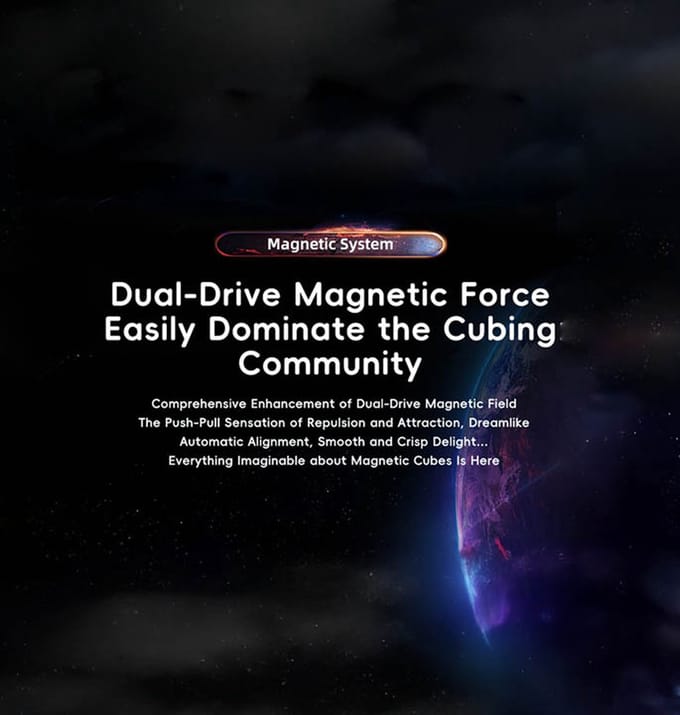 MoYu Weilong WRM V9 | 20-Magnet Ball-core Maglev UV version