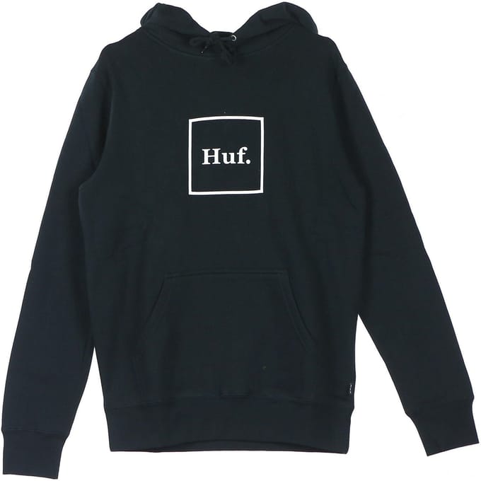 Box Logo Herenhoodie Zwart