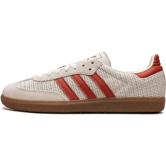Adidas Samba OG Crystal White Preloved Red