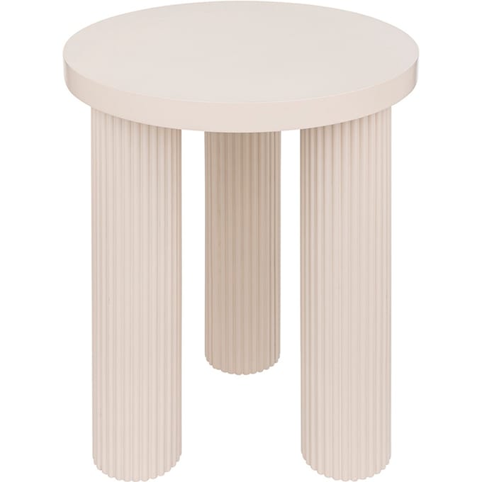 Eazy Living Bijzettafel Ø 40 cm Cami Licht Zalmroze