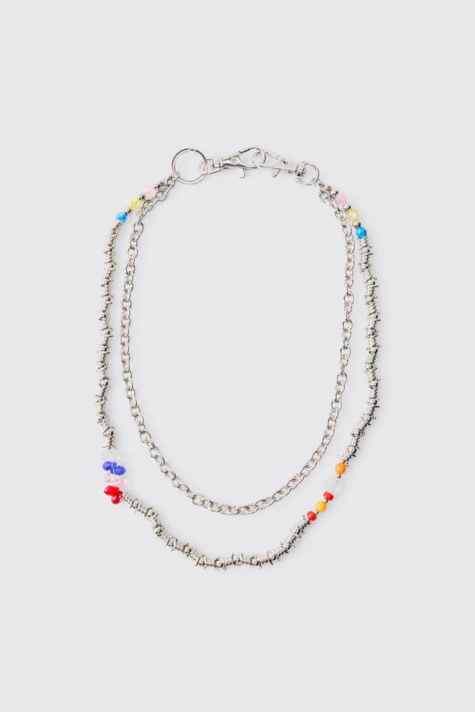 Kralenketting Voor Jeans | Silver