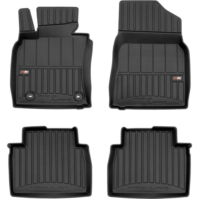 FROGUM 3D – Automatten Set – Toyota Camry IX 2018-heden – TPE – Hoge Rand 6cm