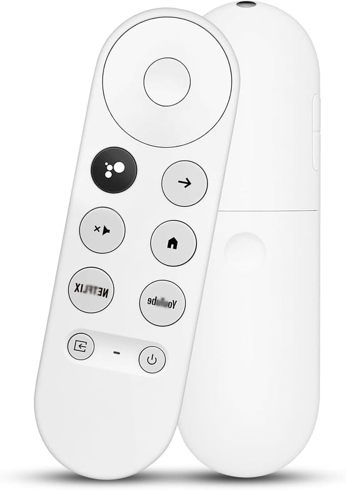 Afstandsbediening - Google TV - Streamen - Spraakbesturing - 12.8 cm - Wit
