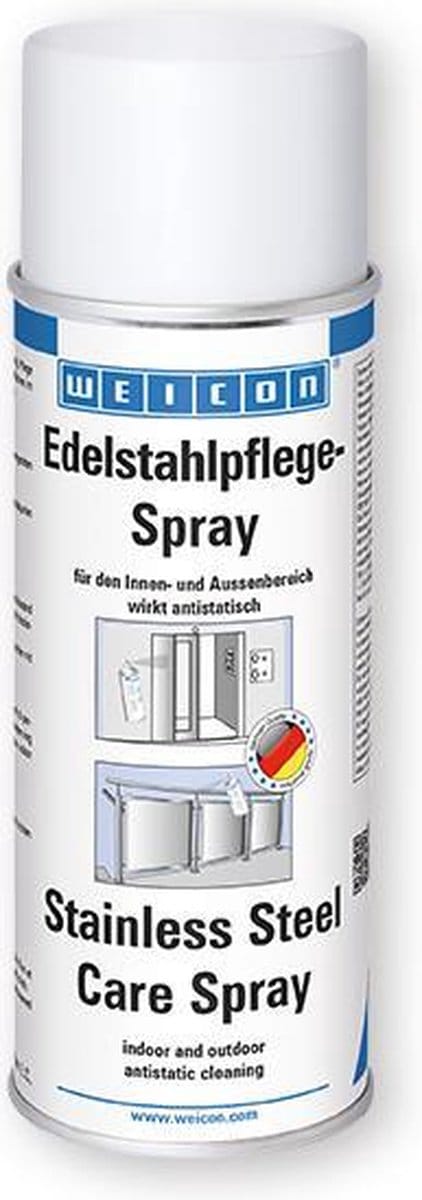 Weicon RVS Reiniger en Onderhoudsspray – 400 ml