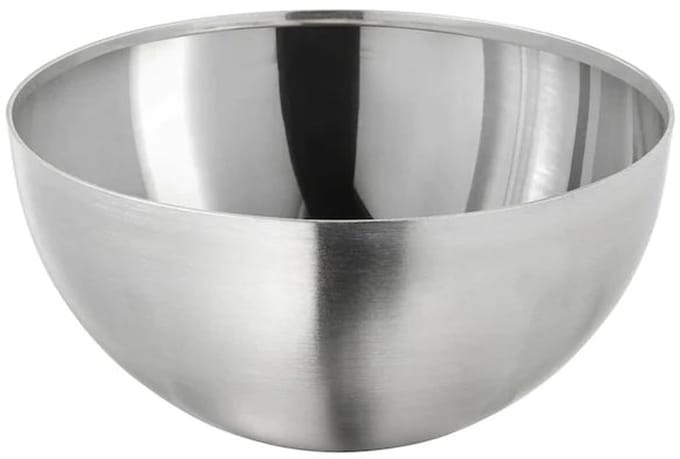 IKEA BLANDA BLANK RVS Schaal 28 cm - Elegant en praktisch