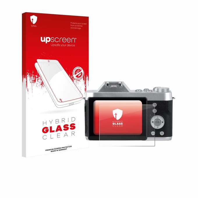upscreen - Screenprotector voor Rollei Powerflex 10x Retro - Folie Beschermfolie Beschermglas transparant