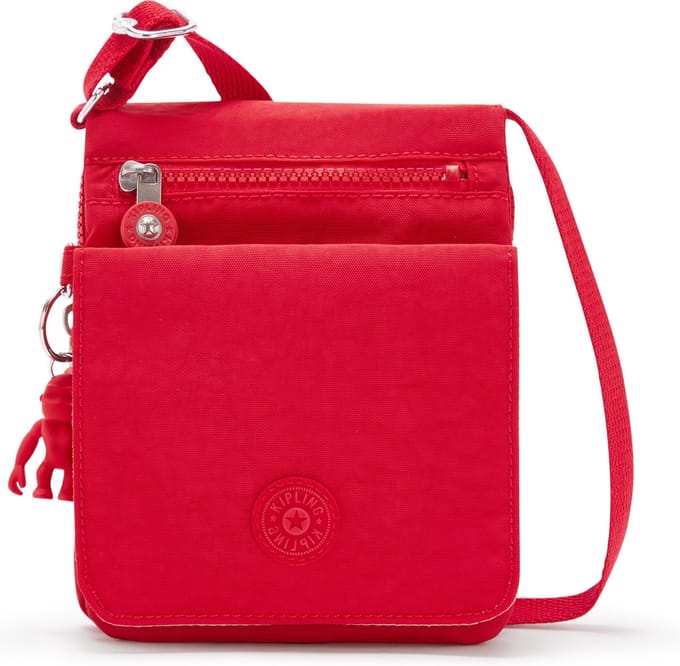 Kipling NEW ELDORADO Crossbody - Red Rouge