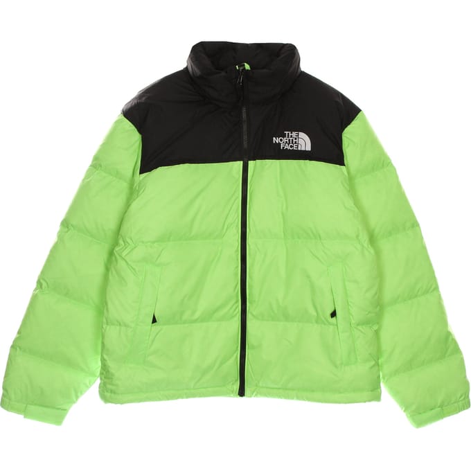 Herenjas 1996 Retro Nuptse Veiligheid Groen/tnf Zwart