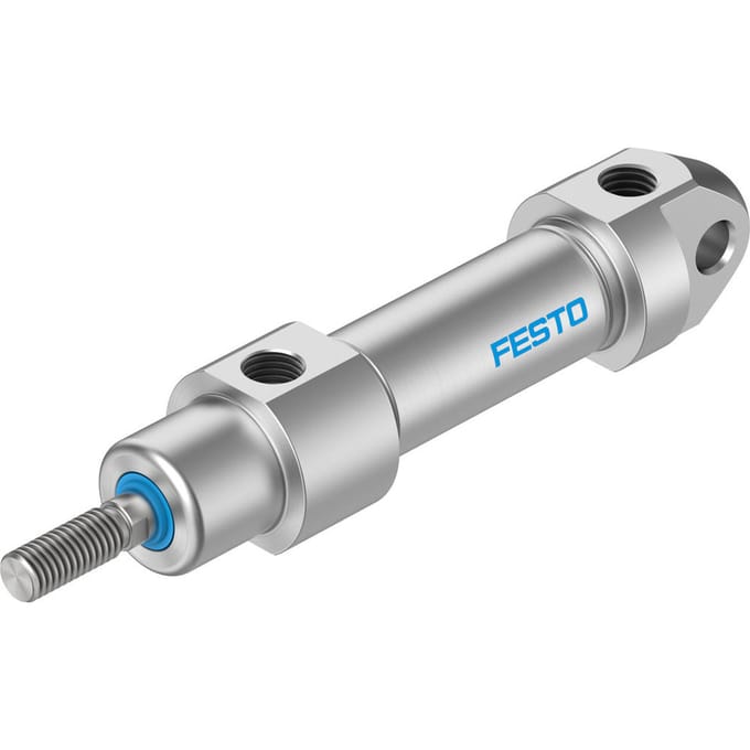 Festo Cilinder 20mm Boring 100mm Slag ISO 6432 Dubbelwerkend - 8073975 - P2D3V