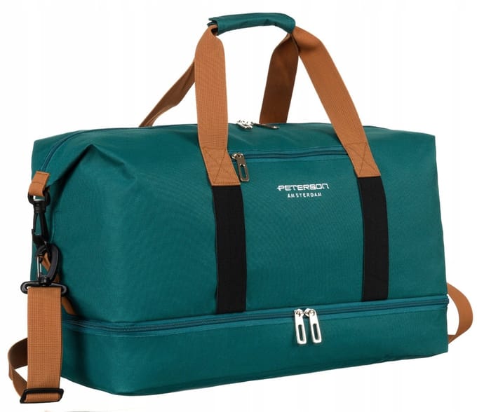 Peterson Reistas Tas Groot - Turquoise - Sport & Weekend