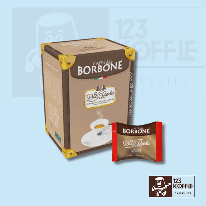 Caffè Borbone - Lavazza A Modo Mio - Don Carlo RED - 50 capsules