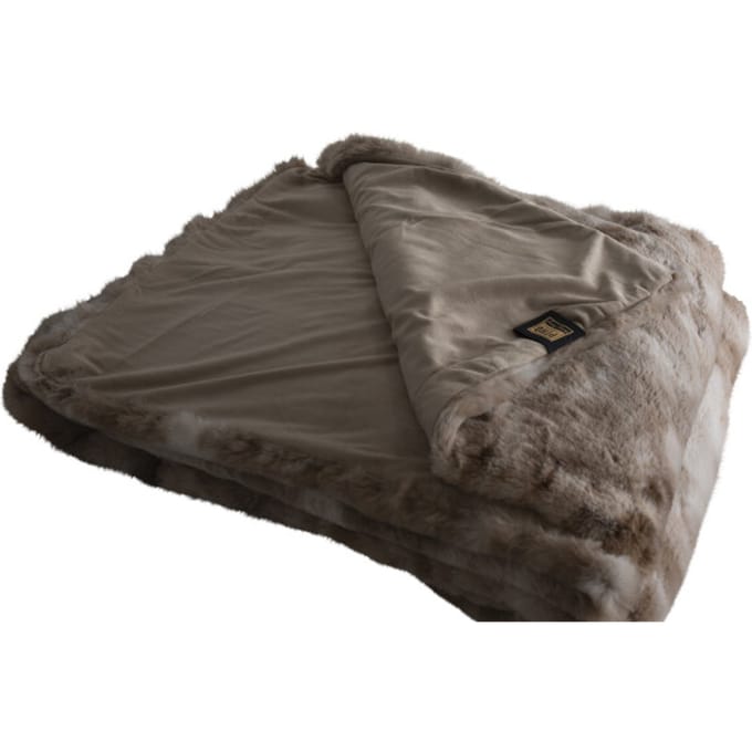 PTMD - Plaid Linde - Beige - 220x240x2cm