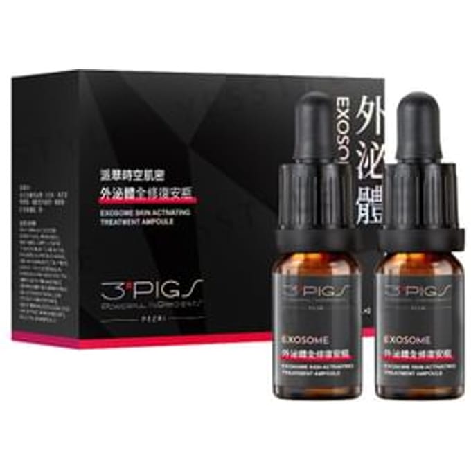 PEZRI - 3+PIGS Exosome Skin Activating Treatment Ampoule 10ml x 2