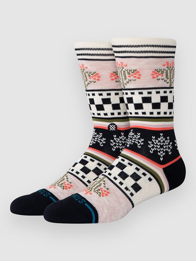 Stance Winter Bloom Crew Sokken patroon