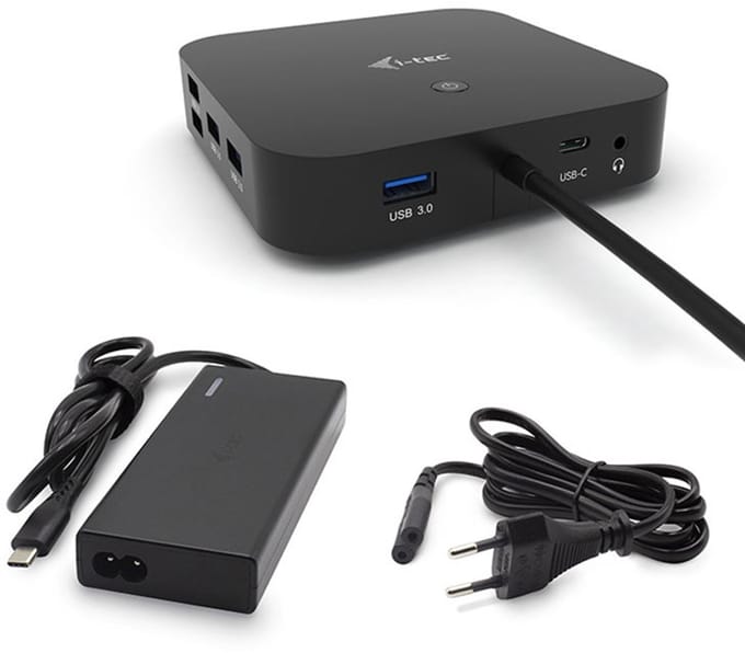 i-Tec - USB-C Dual Display Docking Station 65W