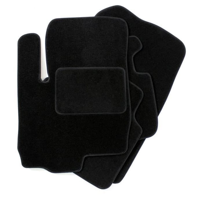 Vloermatten - Mitsubishi - Colt 2002-2012 - Zwart velours - Antislip - Op maat