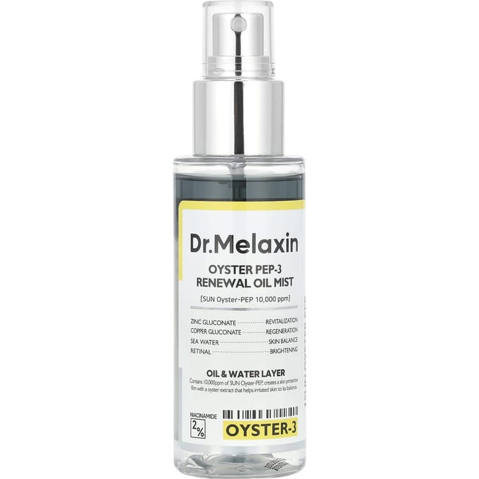 Dr.Melaxin, Brume d'Huile Rénovatrice Oyster Pep-3, 100ml (3,38 fl oz) white