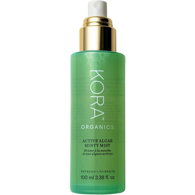 KORA Organics Gezichtsverzorging Active Algae Minty Mist Gezichtstoners Dames 100 ml