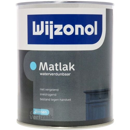 Matlak op waterbasis - 05 liter