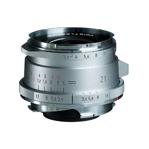 VoigtlÃ¤nder Kleur scopar  3,5/21 mm VM asferisch, Type II  Leica M zilver