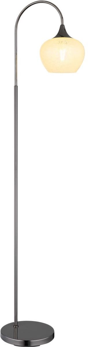 Globo - tafellamp - MAXY - antraciet - glas - E27 - 15548SK