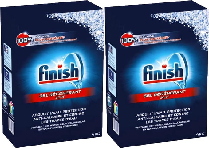 Finish Vaatwasmachine Zout - 4 kg x2