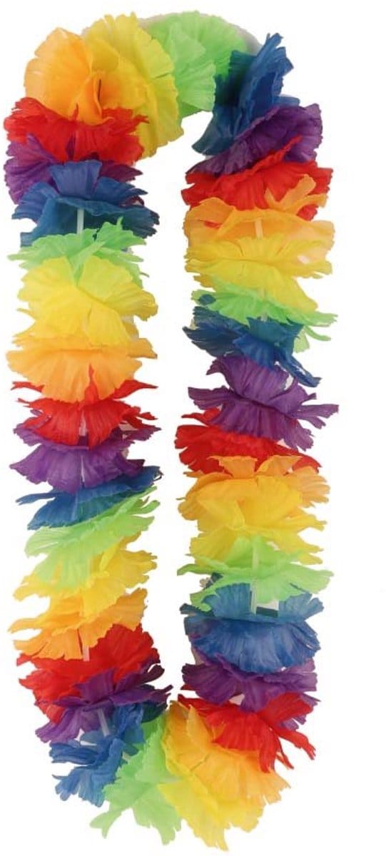 Hawaii Slinger Bont Dik - bloemen slinger - tropical party