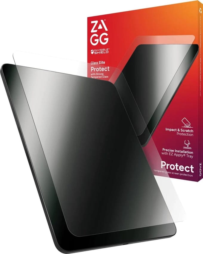 ZAGG InvisibleShield Glass Elite Screen Protector Geschikt voor Apple iPad Pro 11 (2024/2025)