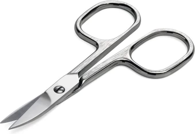 Rojafit - Nagelschaar voor ouderen - Gebogen -Afgeronde Punten - 9 cm.