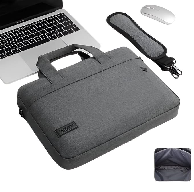 CarryQuest® - Laptoptas - 13 Inch - Oxford-stof - Universele Compatibiliteit - Grijs