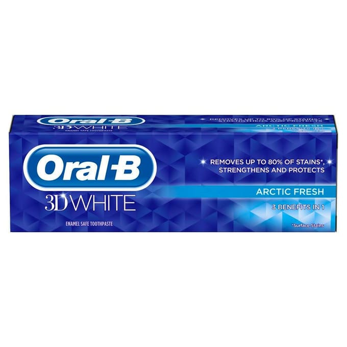 Oral-B 3D White Arctic Fresh tandpasta - 75ml