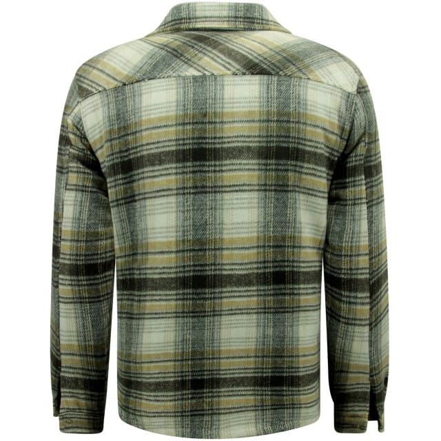 Heren Houthakkers Jas Gevoerd met Rits -7088 - Bruin