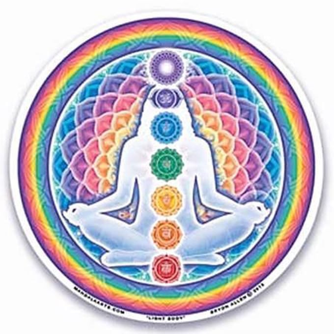 Raamsticker Light Body - 10.5 cm