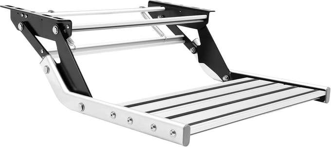 Inklapbare Aluminium Opstap voor Caravan en Camper - Stevige RV Trede