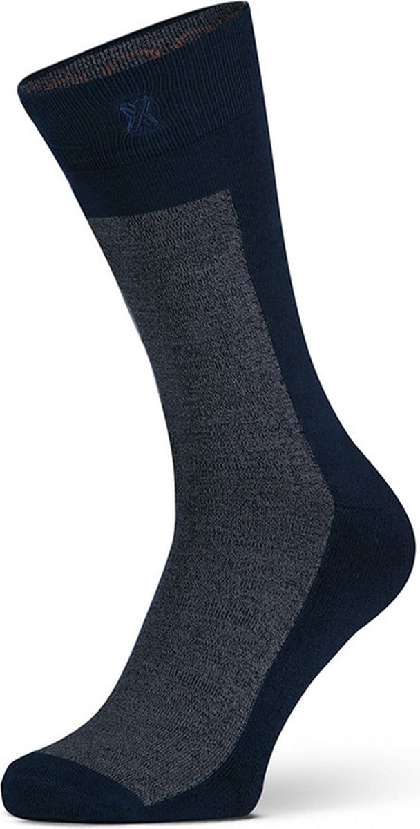 XPOOOS - Essential Heren bamboe Sokken - badstof zool - 1-Pack - Maat 43/46 - Antracite