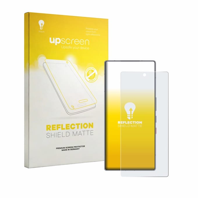 upscreen - Screenprotector voor ZTE Nubia Red Magic 11S Pro - Folie Beschermfolie anti glare matte
