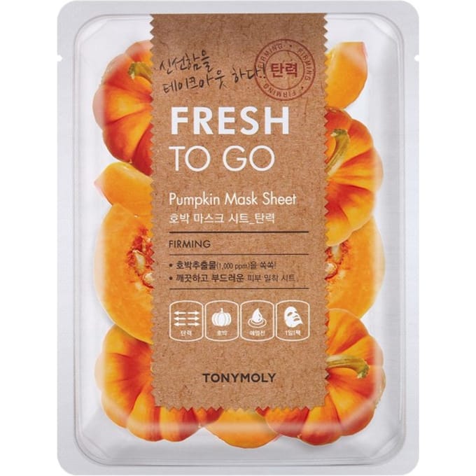 TONYMOLY - Fresh To Go Mask Sheet - PUMPKIN - 1stuk