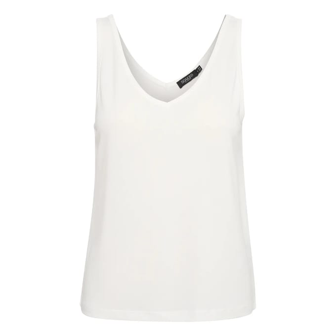 SOAKED IN LUXURY SLColumbine Tank Top - White White