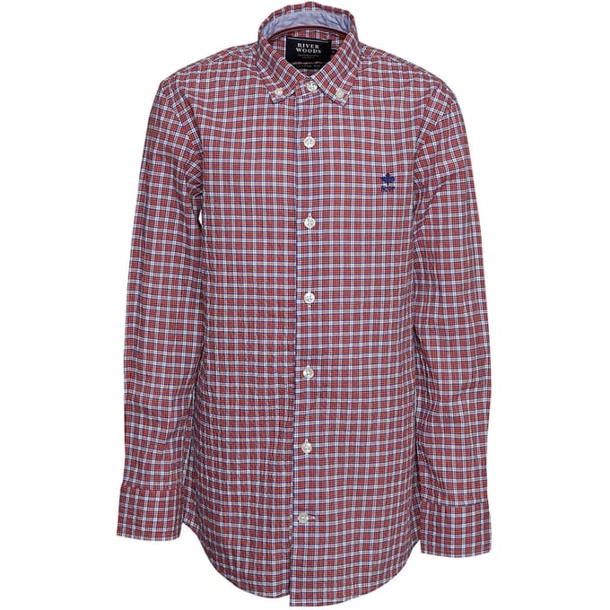 River Woods Princeton Shirt In Red Größe: 10 | Hemden Outlet | kids | Rot