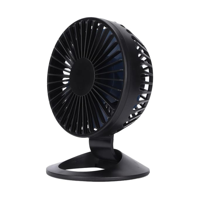 F2 USB Desktopventilator Draagbare Mini USB Desktop Koelventilator met Derde Versnelling Windsnelheid black